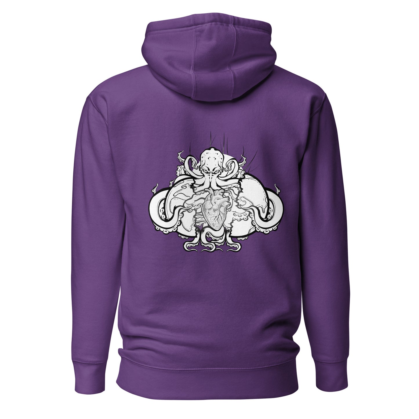 Cthulhu (B&W) - Premium Unisex Pullover Hoodie