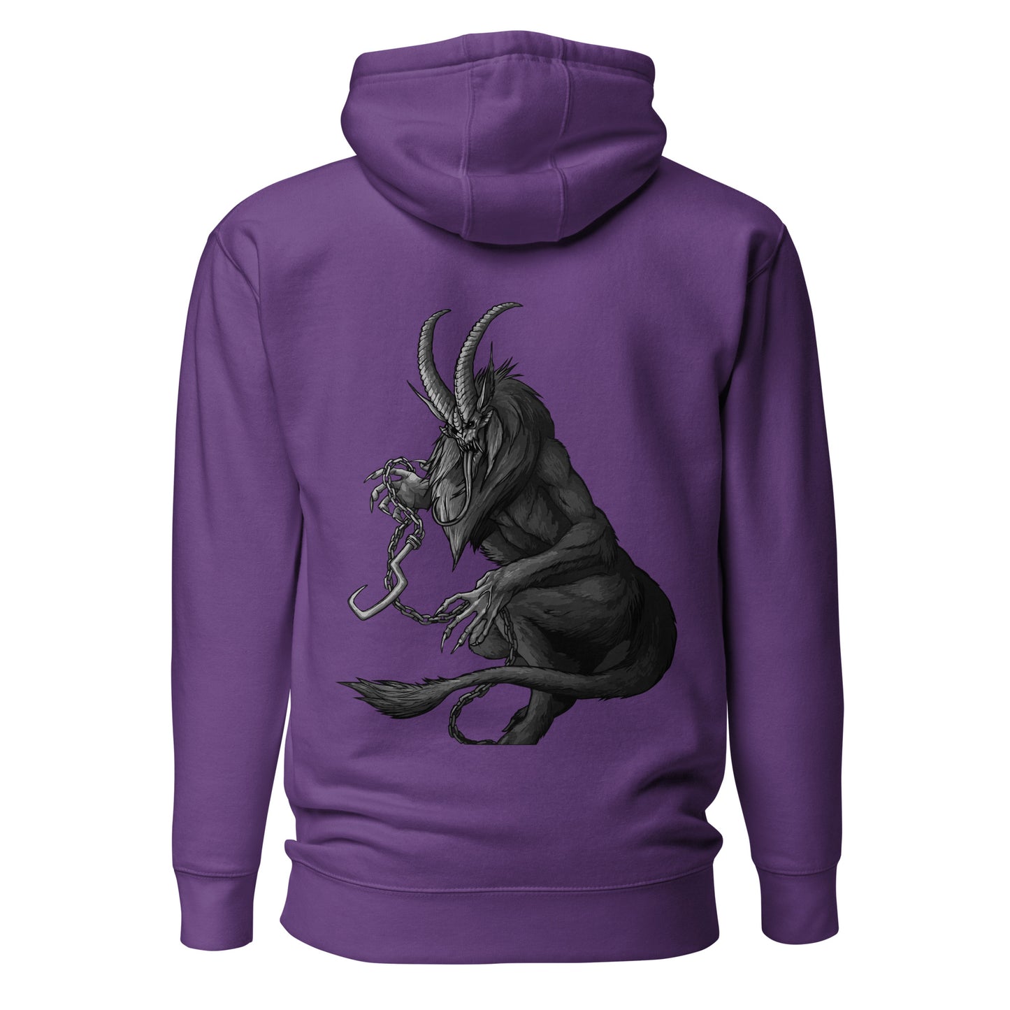 Krampus (B&W) - Premium Unisex Hoodie