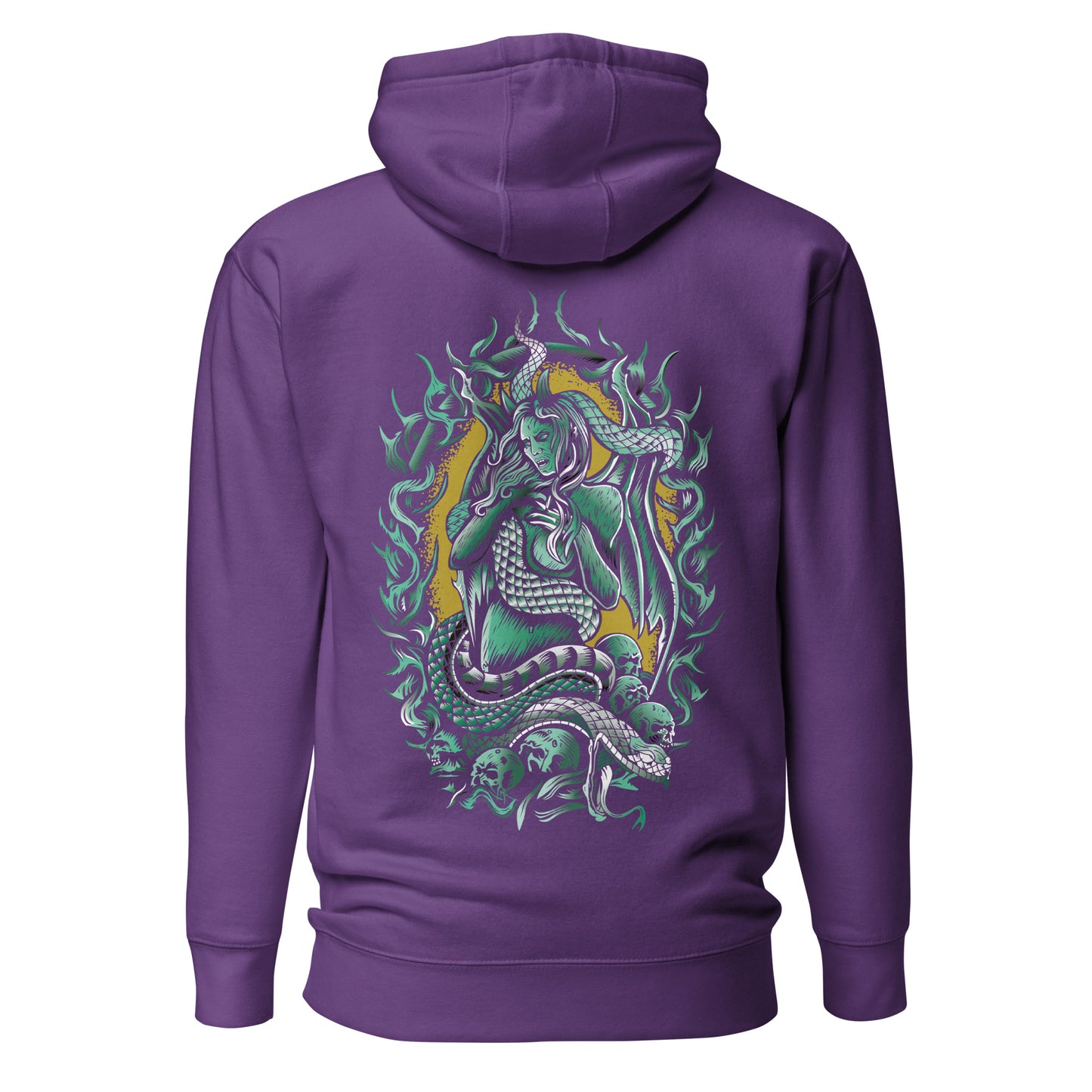 Medusa - Premium Unisex Hoodie (Design on the Back)