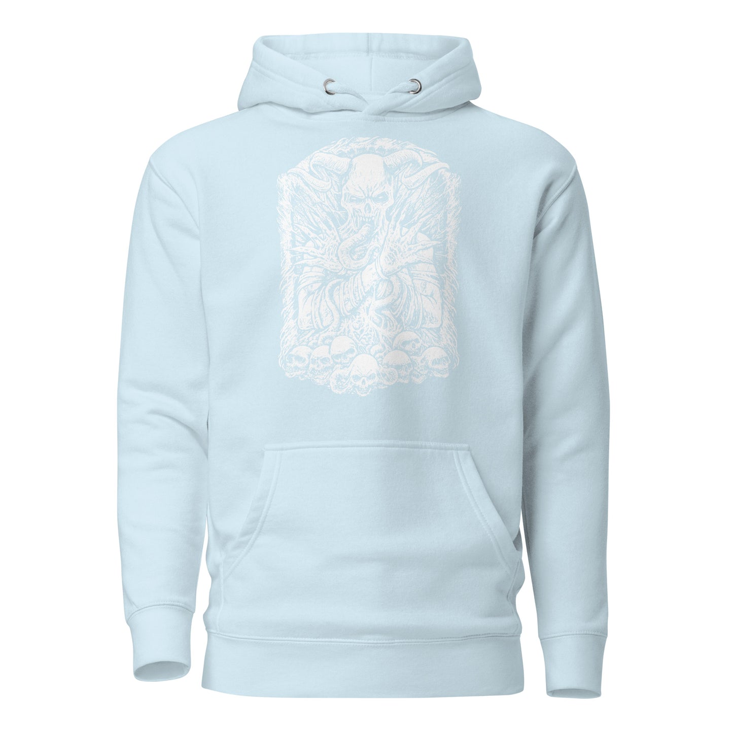SINISTER (B&W ) - premium Unisex Hoodie (Design on Front)