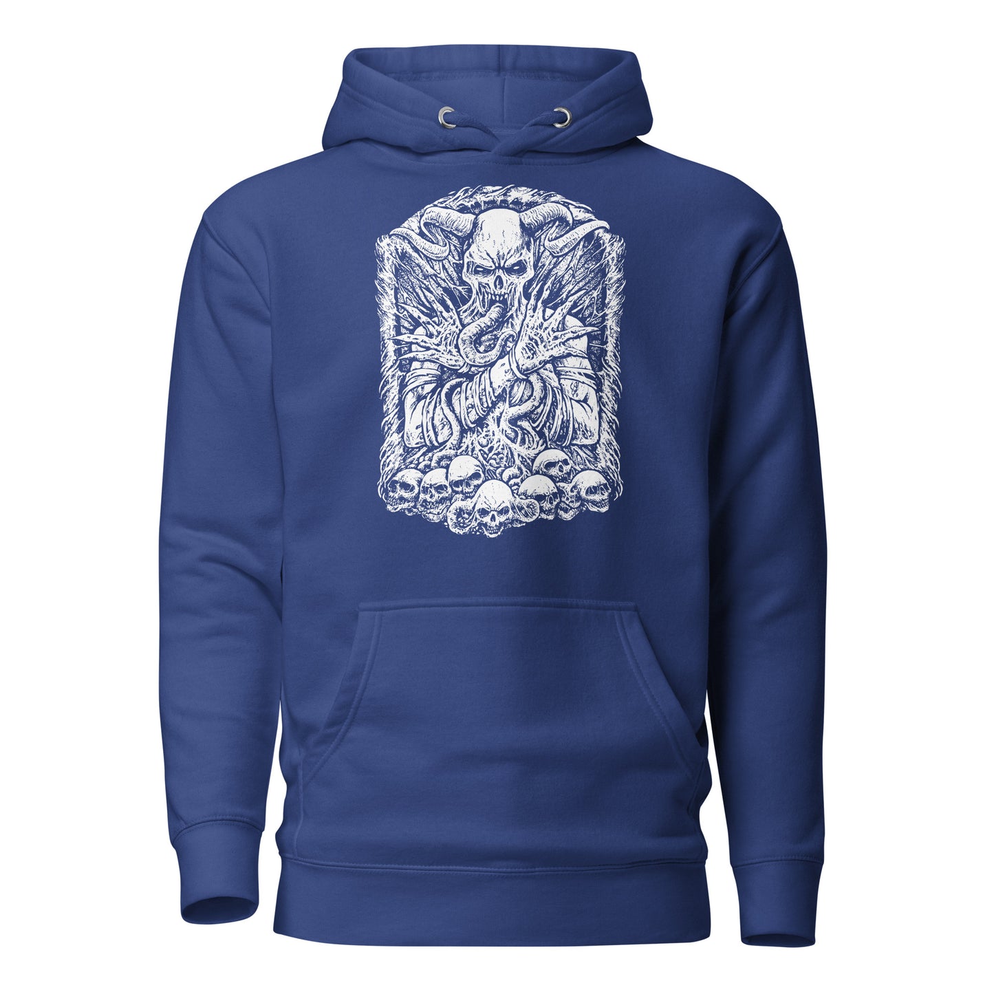 SINISTER (B&W ) - premium Unisex Hoodie (Design on Front)