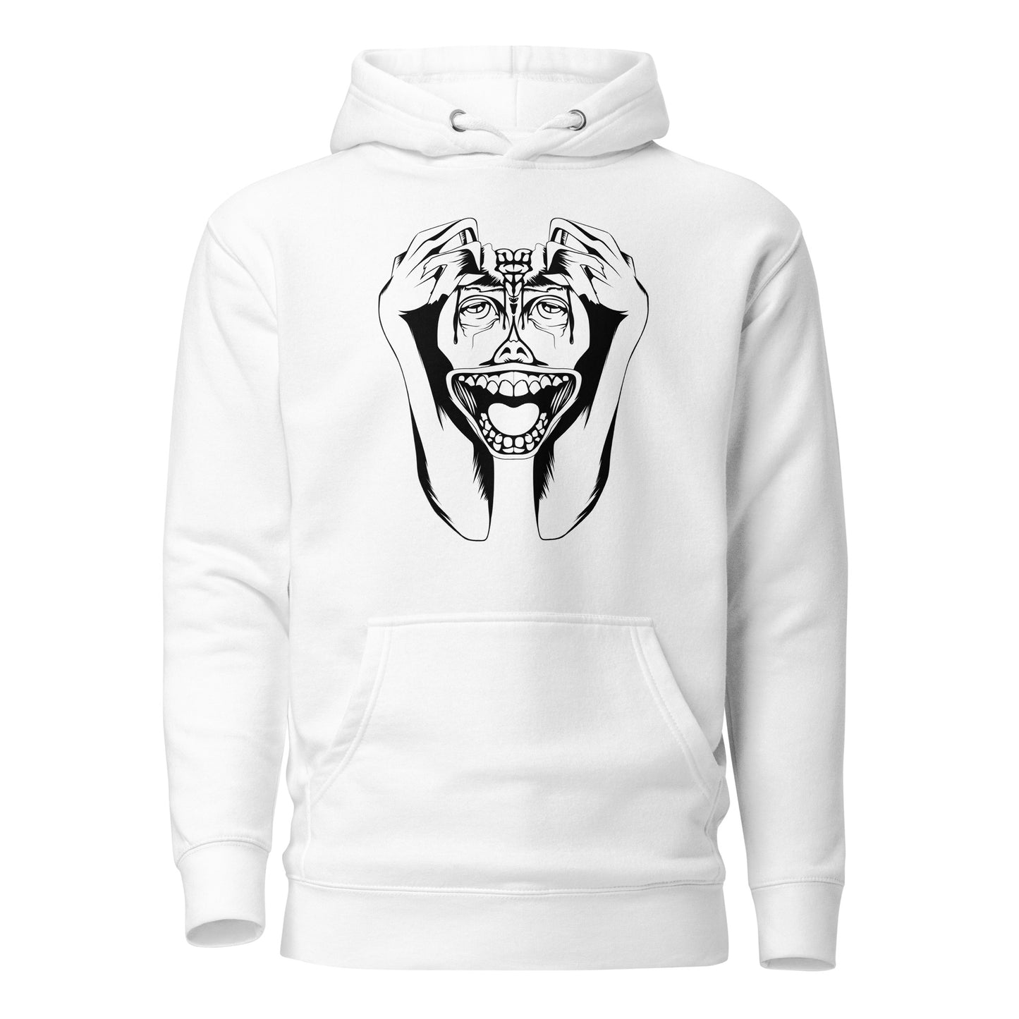Scream - Premium Unisex Hoodies (Print on the front)