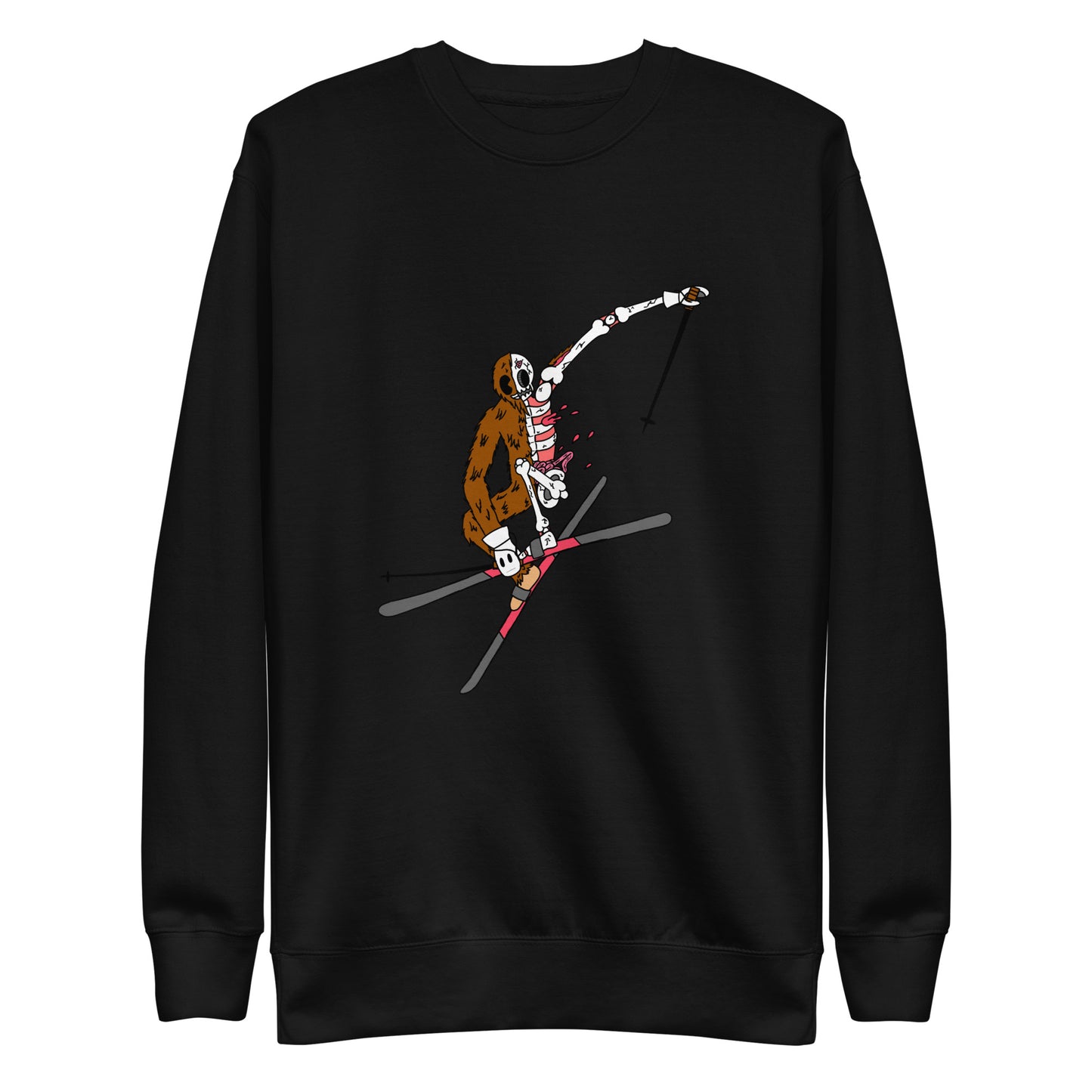 Ski Yeti - Unisex Premium Sweatshirt