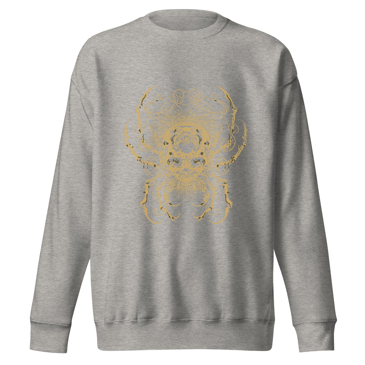Skull Spider - Premium Unisex Crewneck Sweatshirt