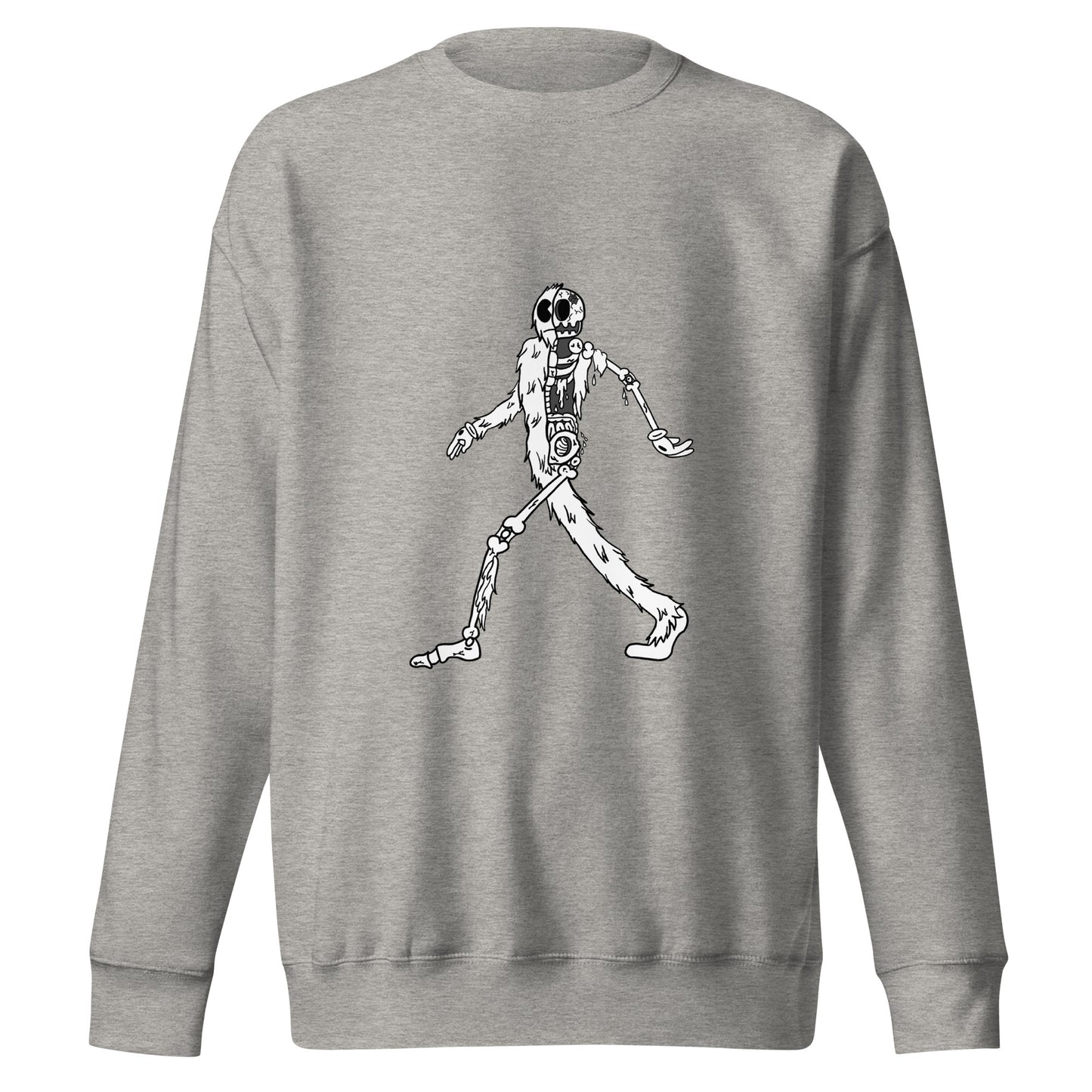 OG YETI Black & White - Premium Unisex Crewneck Sweatshirt
