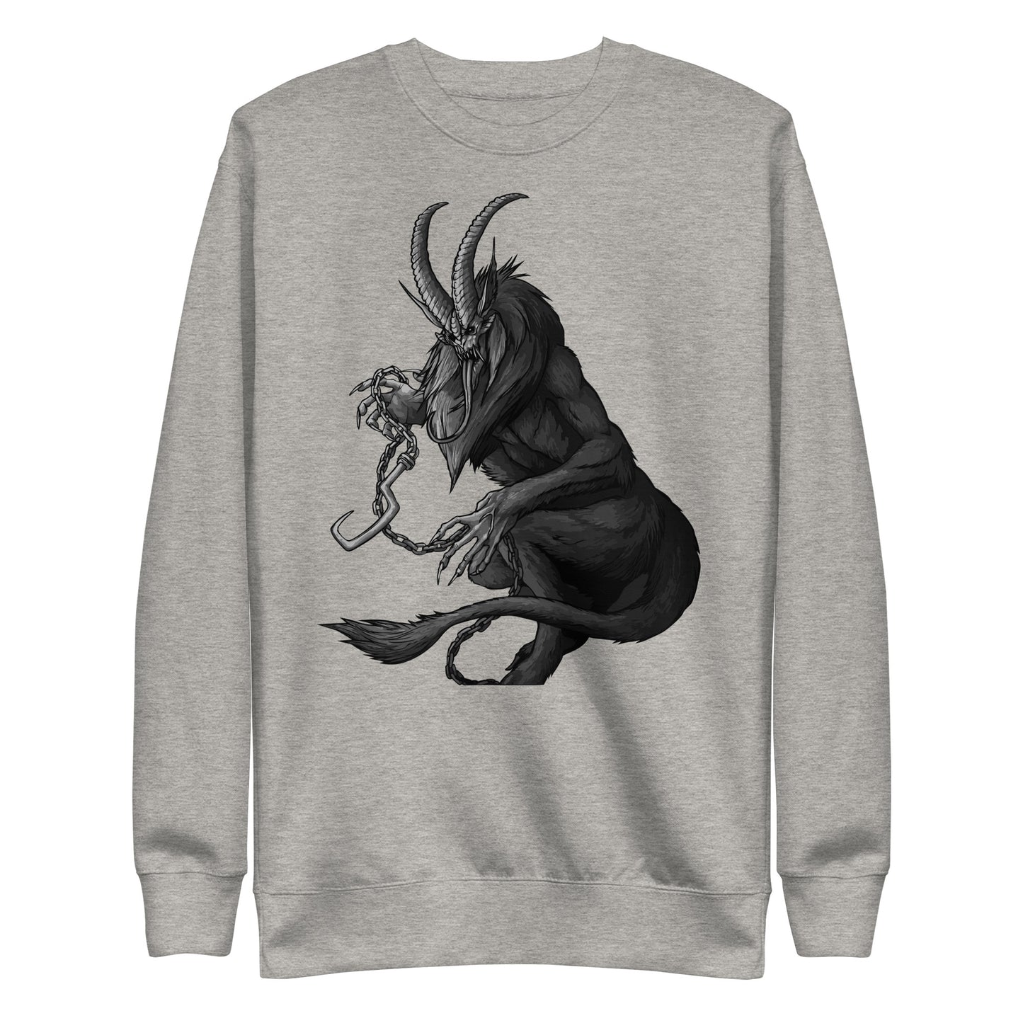 Krampus B&W - Unisex Premium Sweatshirt