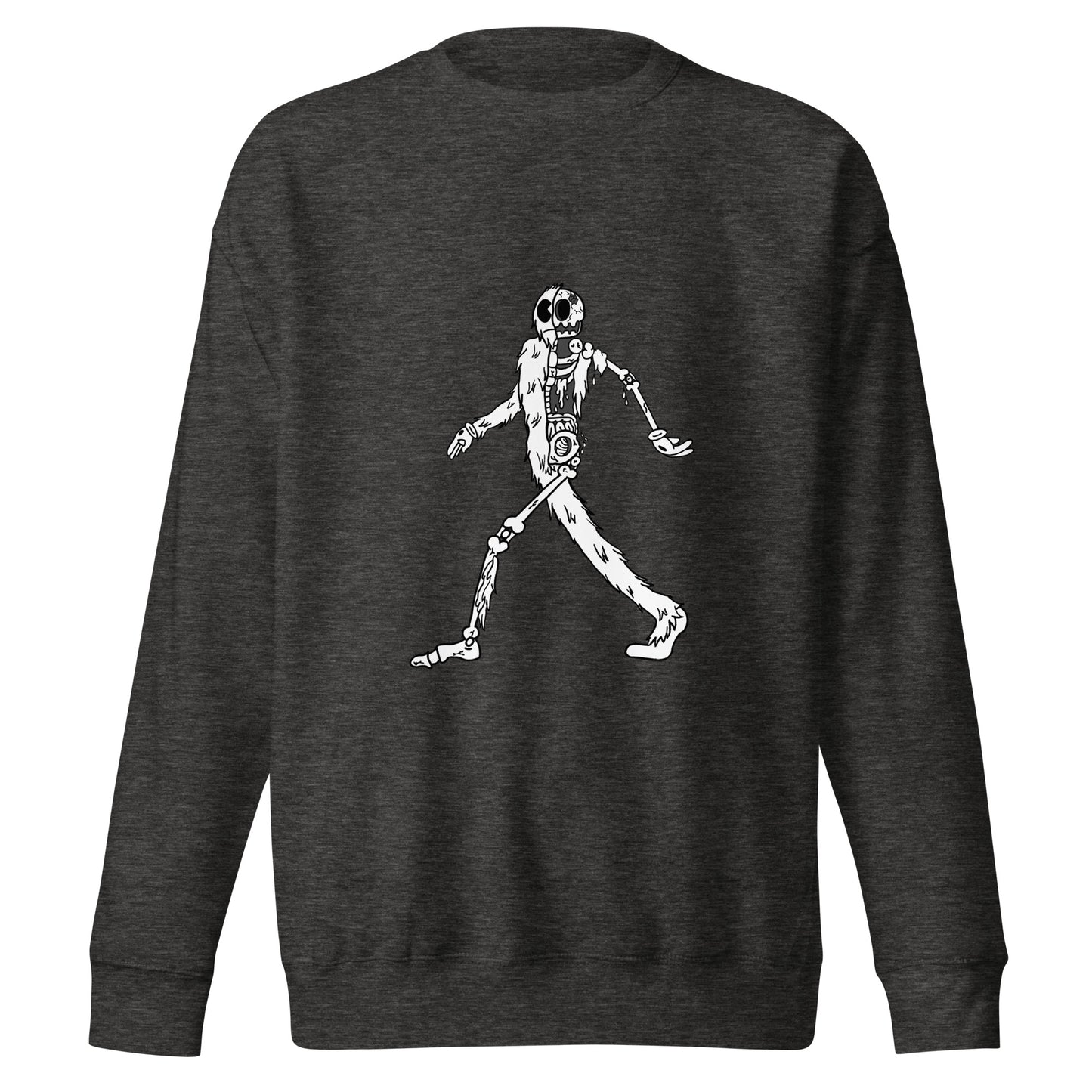 OG YETI Black & White - Premium Unisex Crewneck Sweatshirt