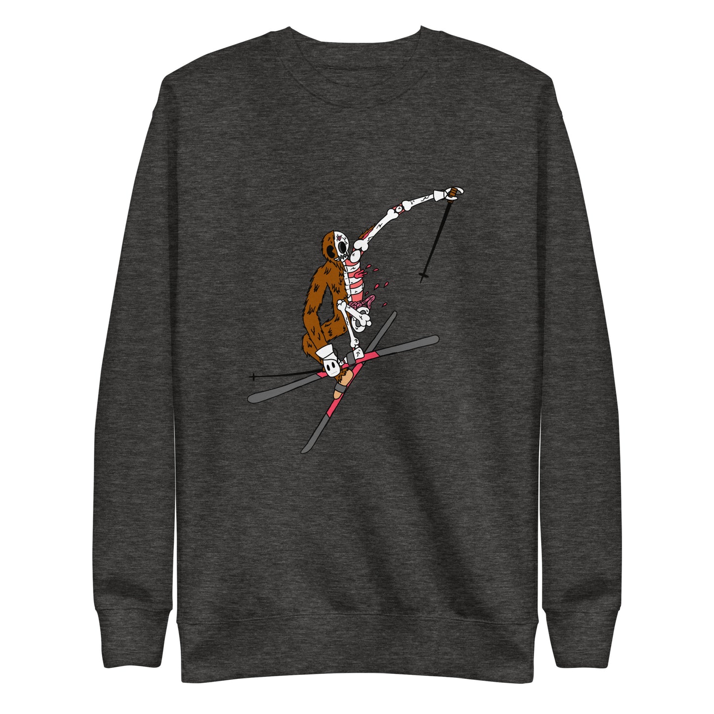 Ski Yeti - Unisex Premium Sweatshirt