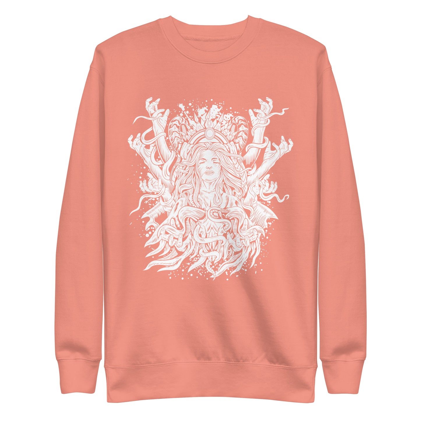 Dark Spirit B&W - Unisex Premium Sweatshirt