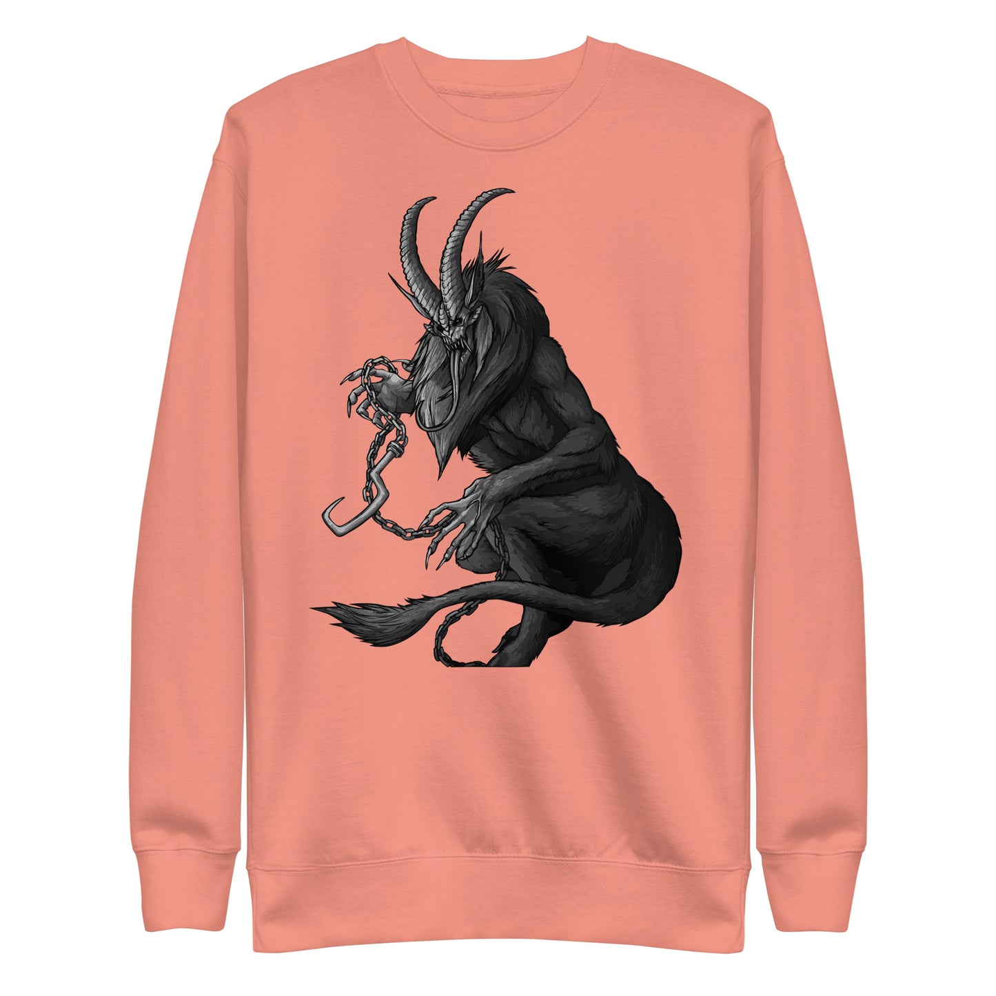 Krampus B&W - Unisex Premium Sweatshirt
