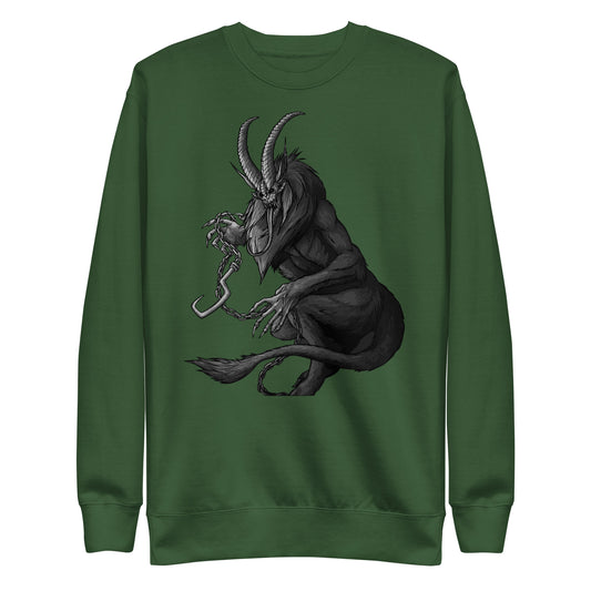 Krampus B&W - Unisex Premium Sweatshirt