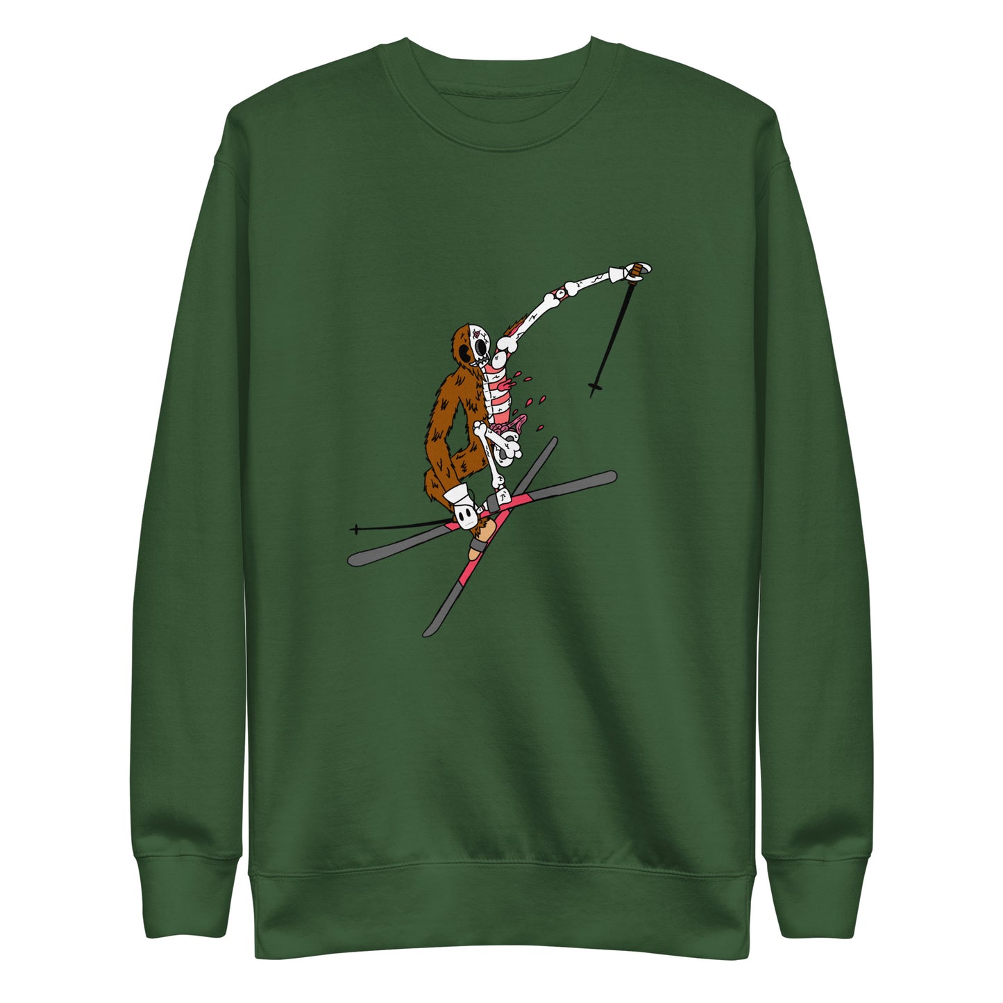Ski Yeti - Unisex Premium Sweatshirt