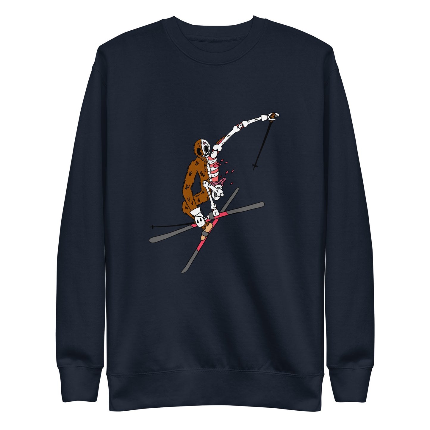 Ski Yeti - Unisex Premium Sweatshirt