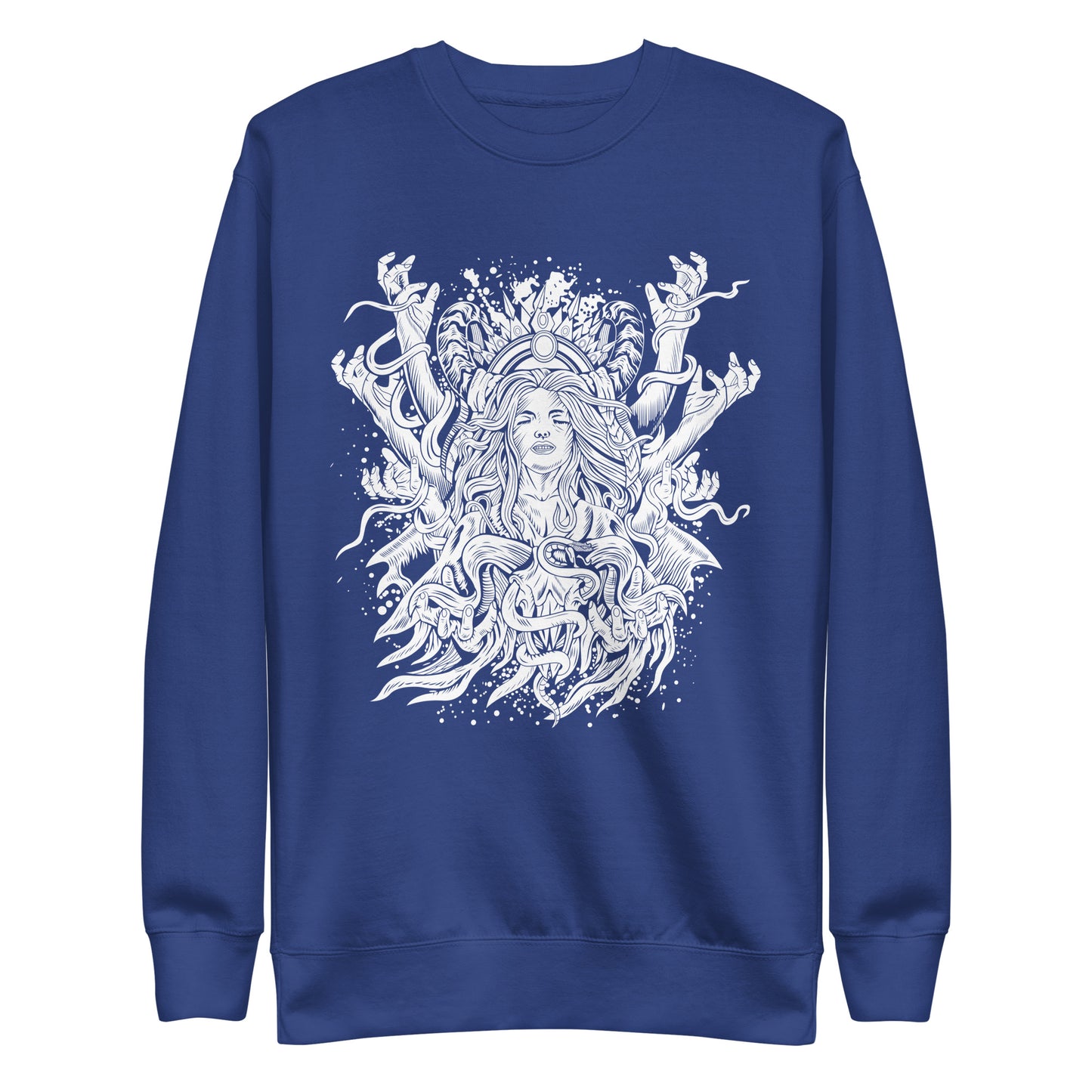 Dark Spirit B&W - Unisex Premium Sweatshirt
