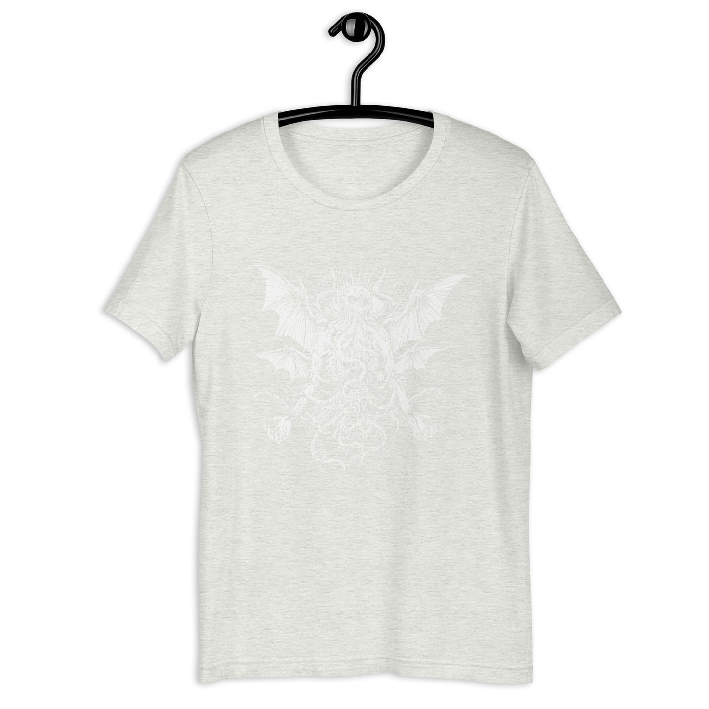 Manacing Cthulhu (B&W) - Unisex t-shirt