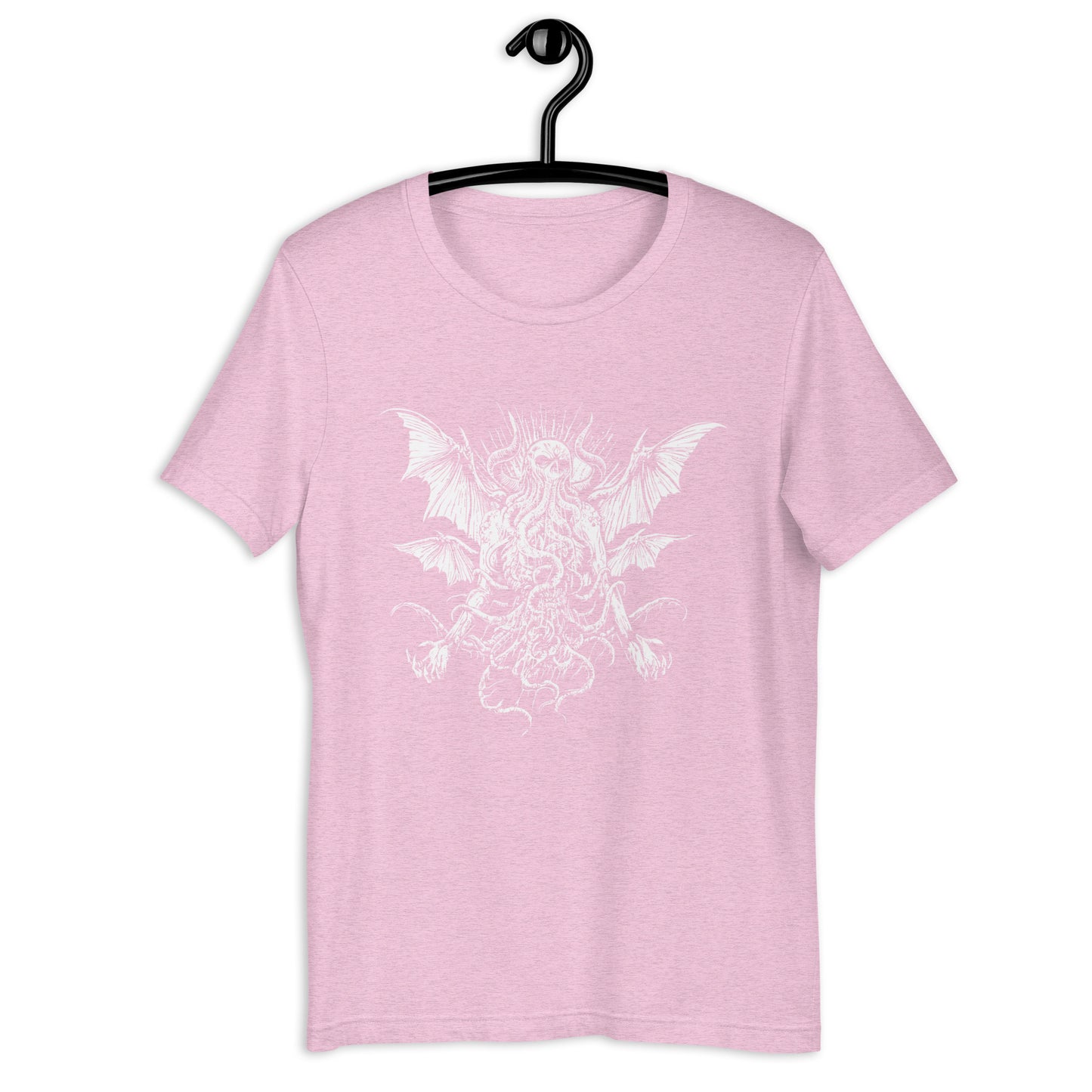 Manacing Cthulhu (B&W) - Unisex t-shirt
