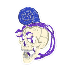 Snail Skull - Bubble-free sticker
