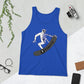 Snowboarding Yeti - Unisex Tank Top