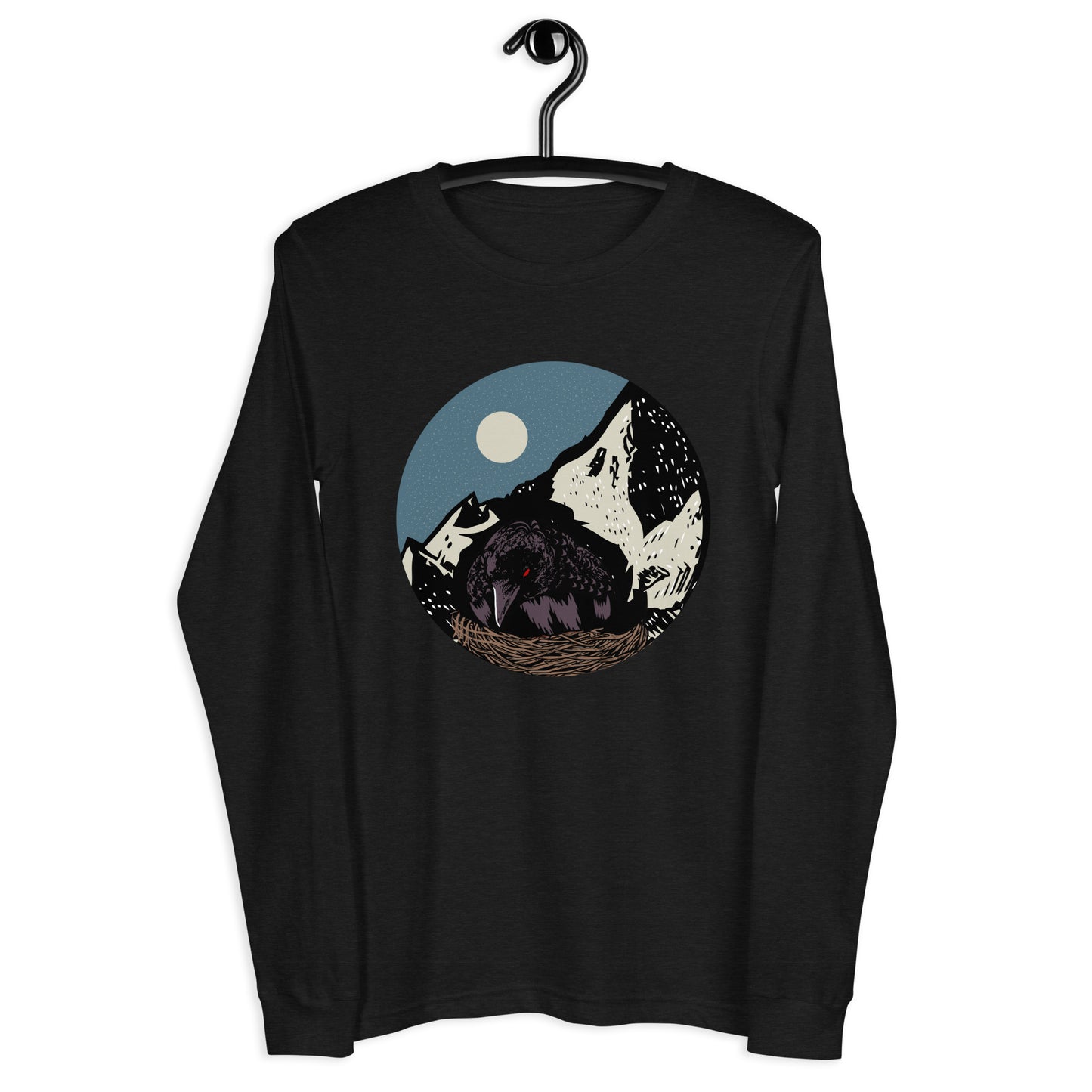 Treevy Crow - Unisex Long Sleeve Tee