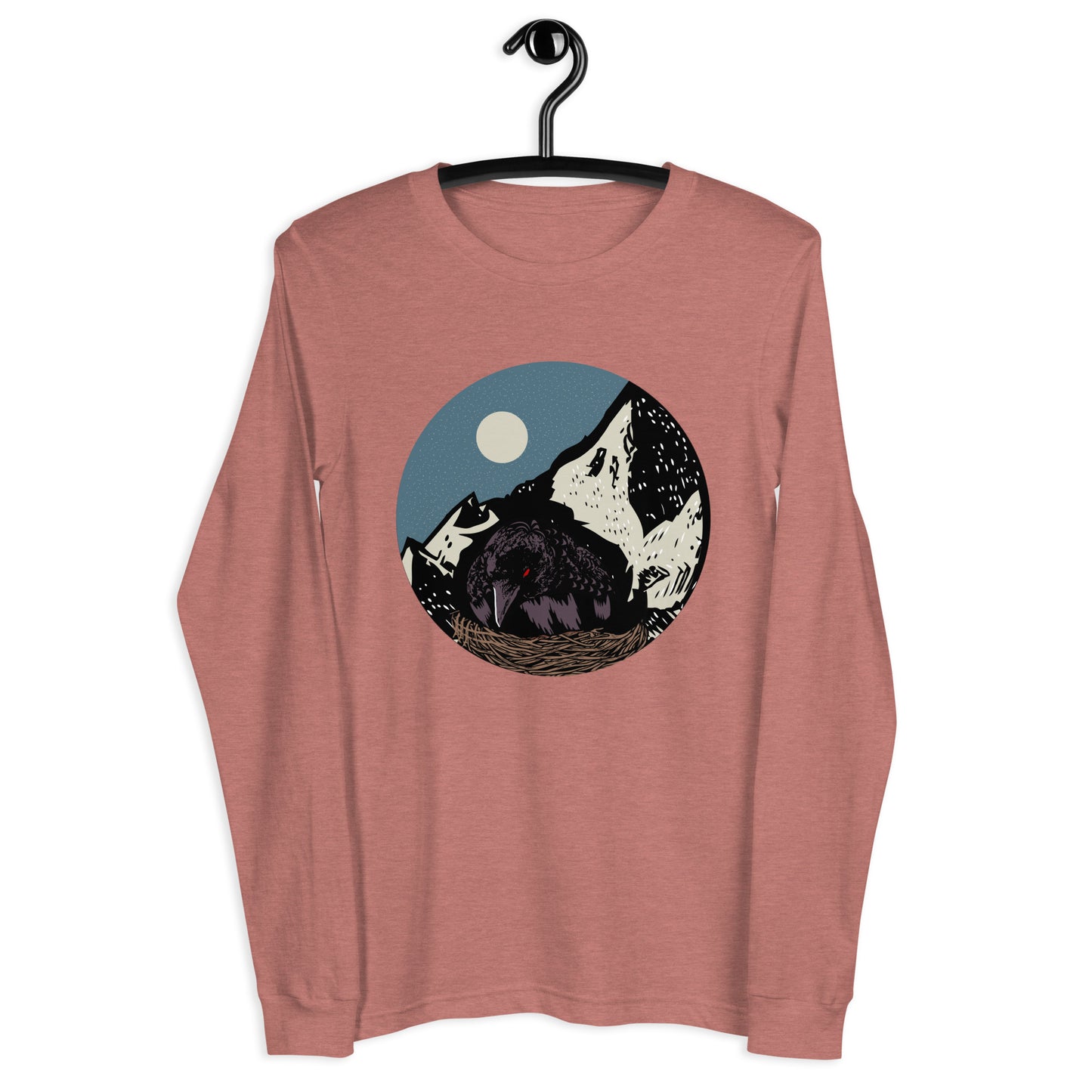 Treevy Crow - Unisex Long Sleeve Tee