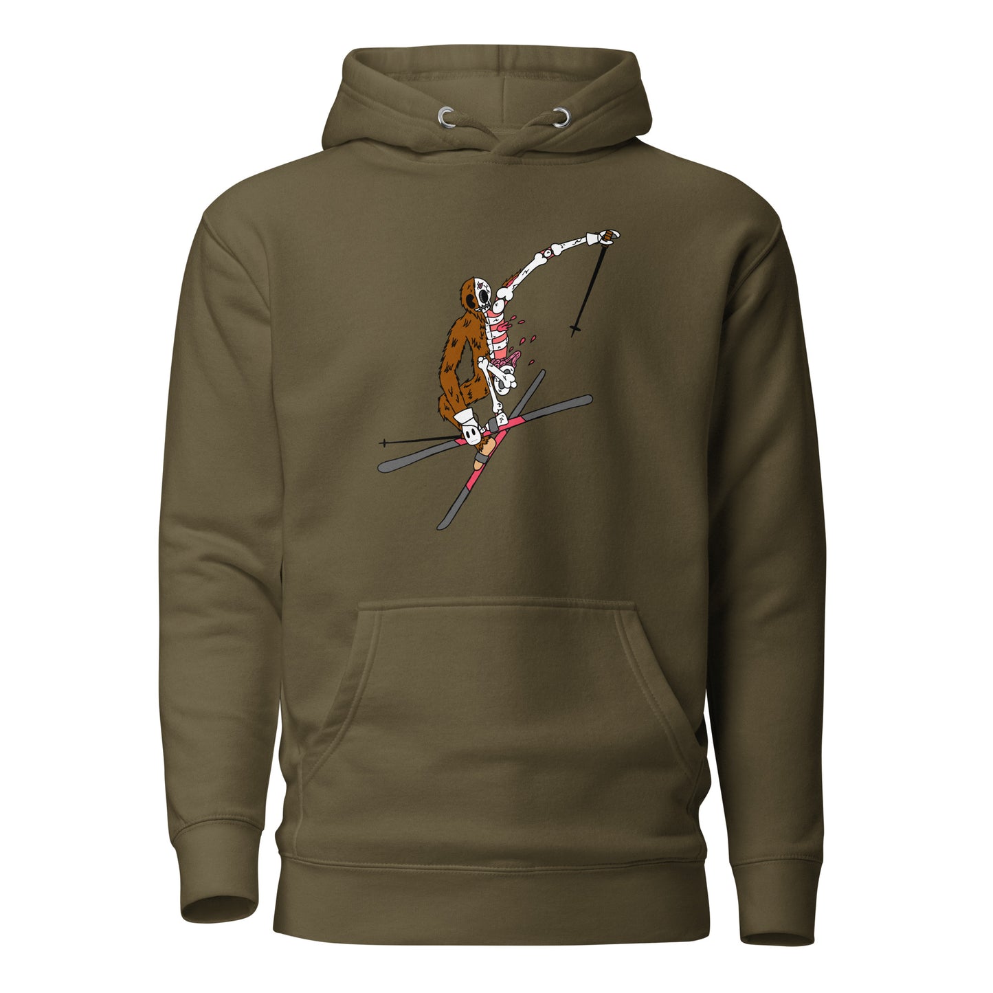 Ski Yeti - Premium Unisex Hoodie