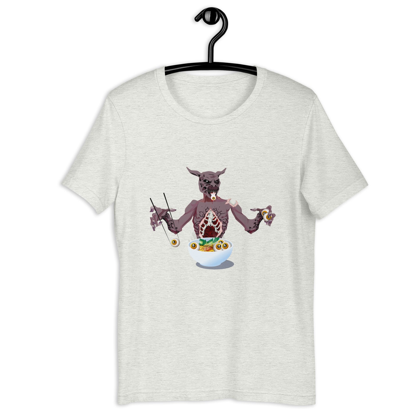 Eyeball Eating Monster - Unisex t-shirt