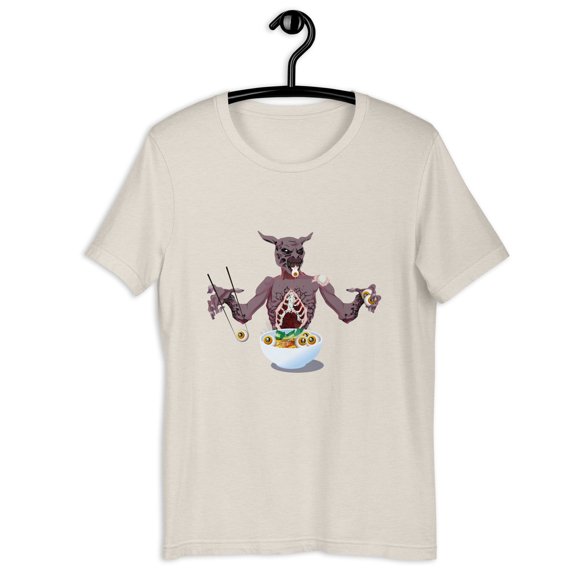 Eyeball Eating Monster - Unisex t-shirt