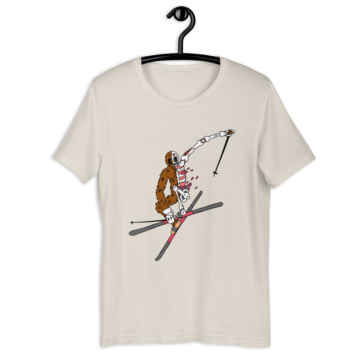 Ski Yeti - Unisex t-shirt