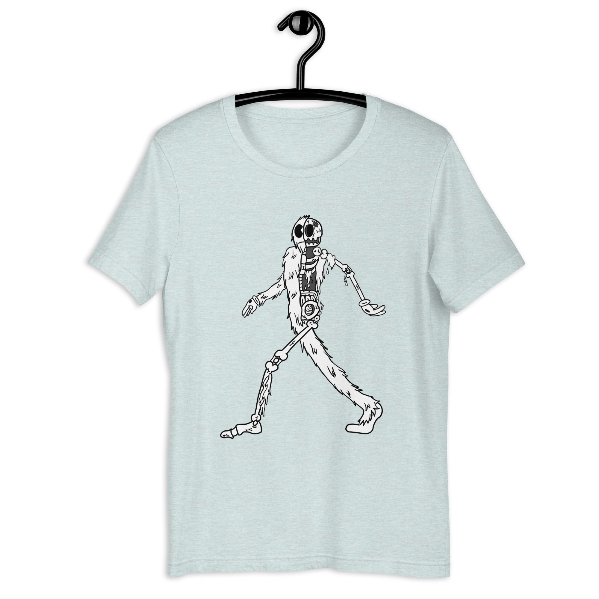 Walking Yeti - Unisex t-shirt