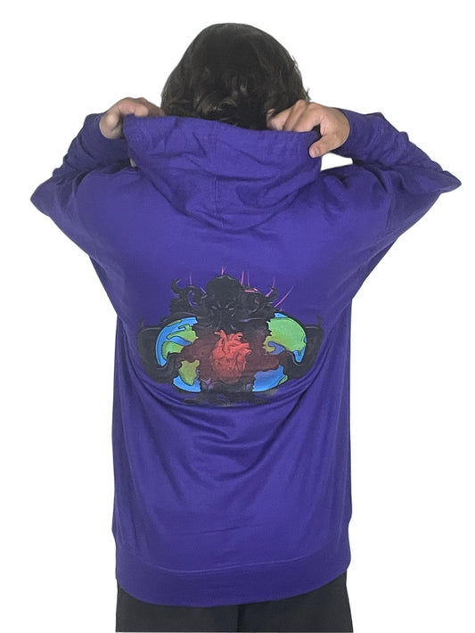 Treevy Purple Cthulhu Hoodie