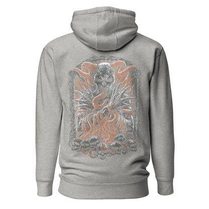 SINISTER - premium Unisex Hoodie (Design on Back)