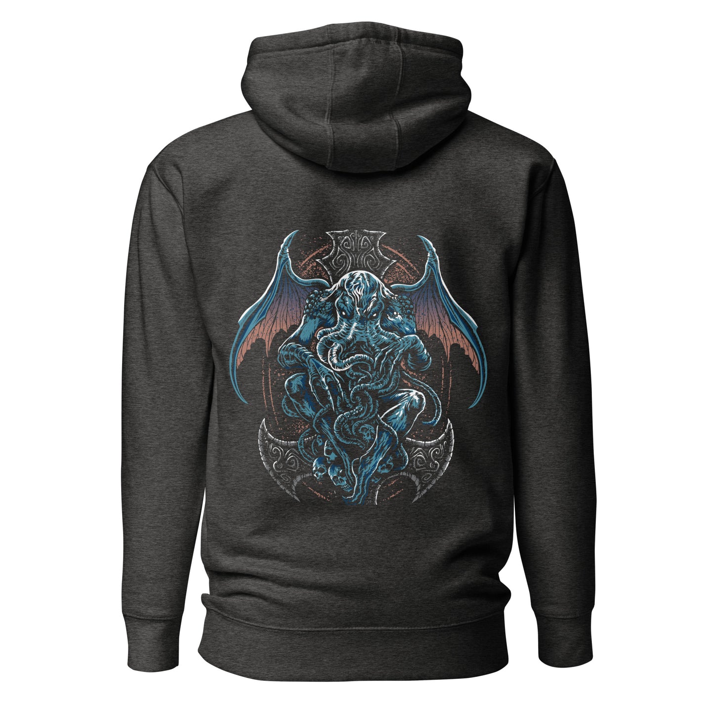 CTHULHU Monster - Premium Unisex Hoodie (Design on Back)