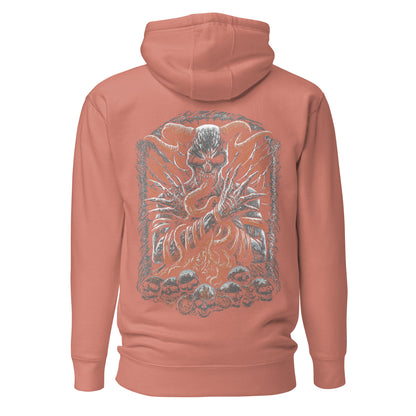 SINISTER - premium Unisex Hoodie (Design on Back)