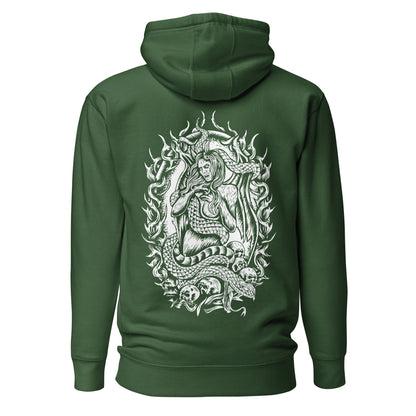 Medusa - Premium Unisex Hoodie (Design on Back)