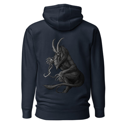 Krampus (B&W) - Premium Unisex Hoodie