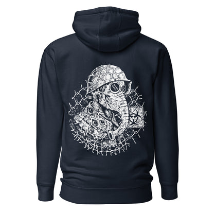 MAD SCIENTIST - Premium Unisex Hoodie (Design on the back)