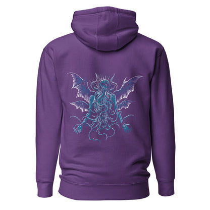 MENACING CTHULHU MONSTER - Premium Unisex Hoodie