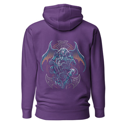 CTHULHU Monster - Premium Unisex Hoodie (Design on Back)