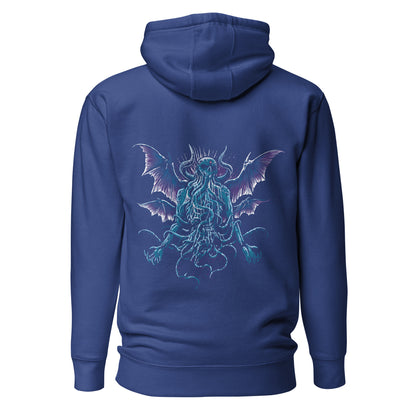 MENACING CTHULHU MONSTER - Premium Unisex Hoodie