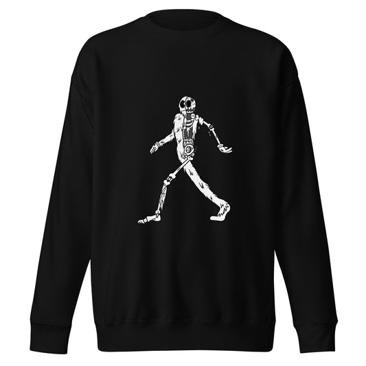 OG YETI Black & White - Premium Unisex Crewneck Sweatshirt