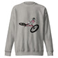Skelton Rider - Premium Unisex Crewneck Sweatshirt