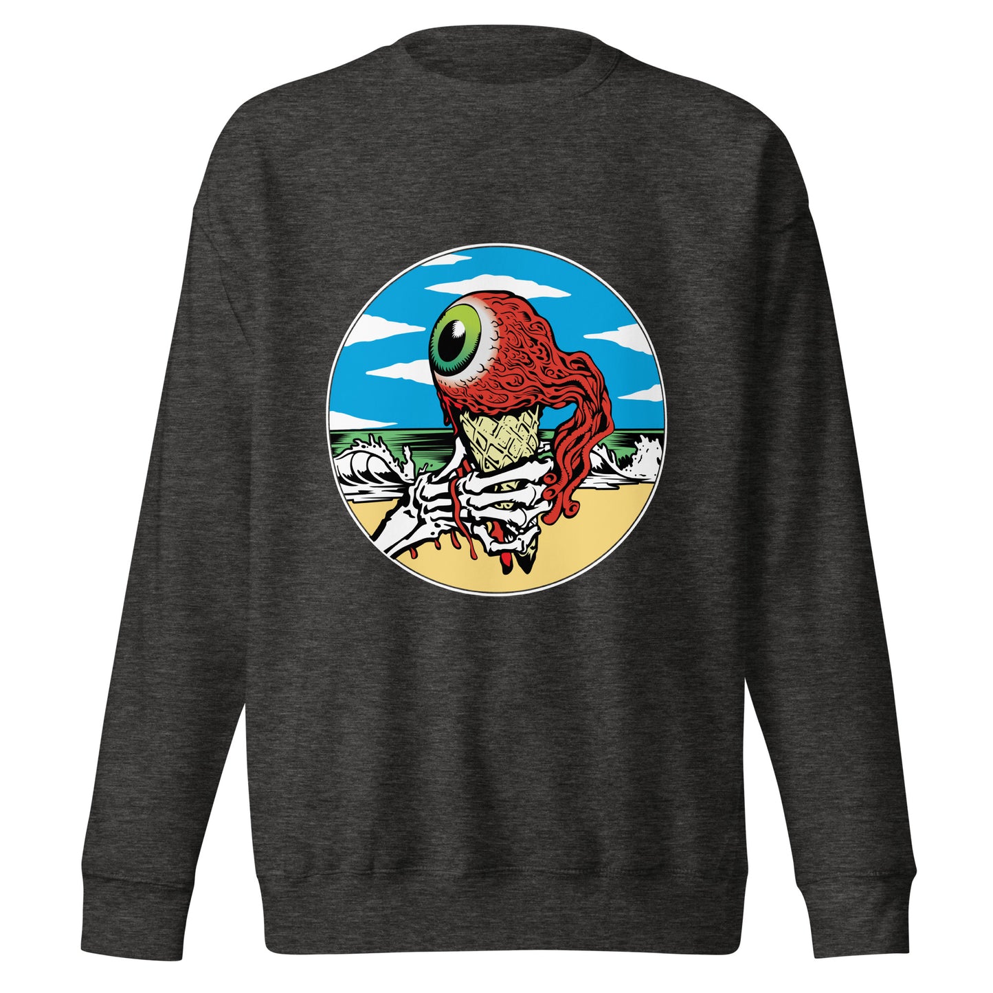 Cone Eye - Premium Unisex Crewneck Sweatshirt