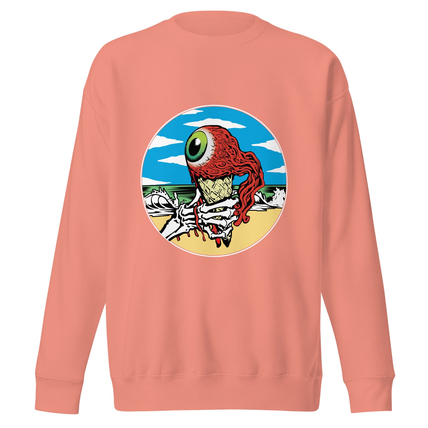 Cone Eye - Premium Unisex Crewneck Sweatshirt