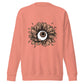 Cornea flower - Premium Unisex Crewneck Sweatshirt