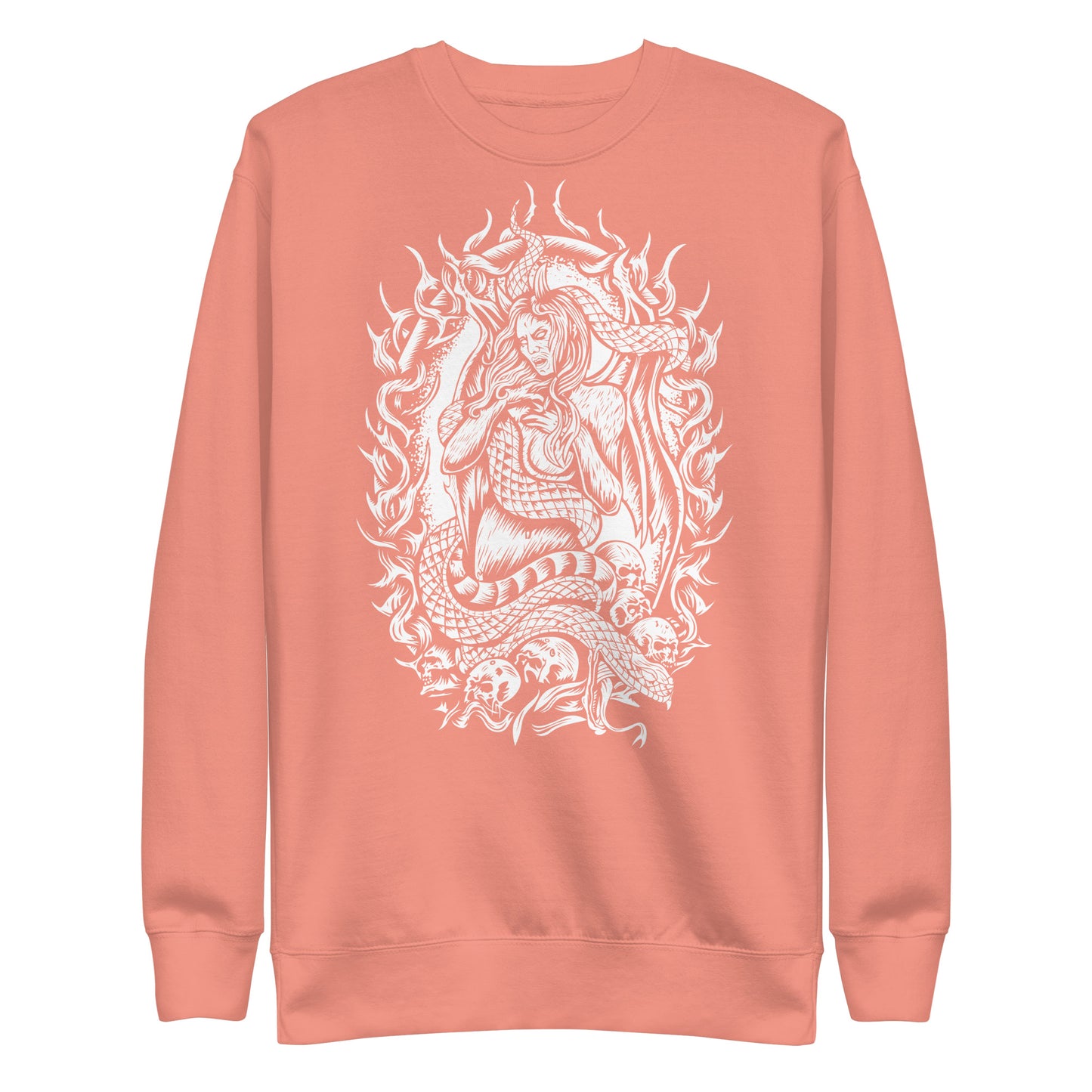 Medusa (B&W) - Unisex Premium Sweatshirt