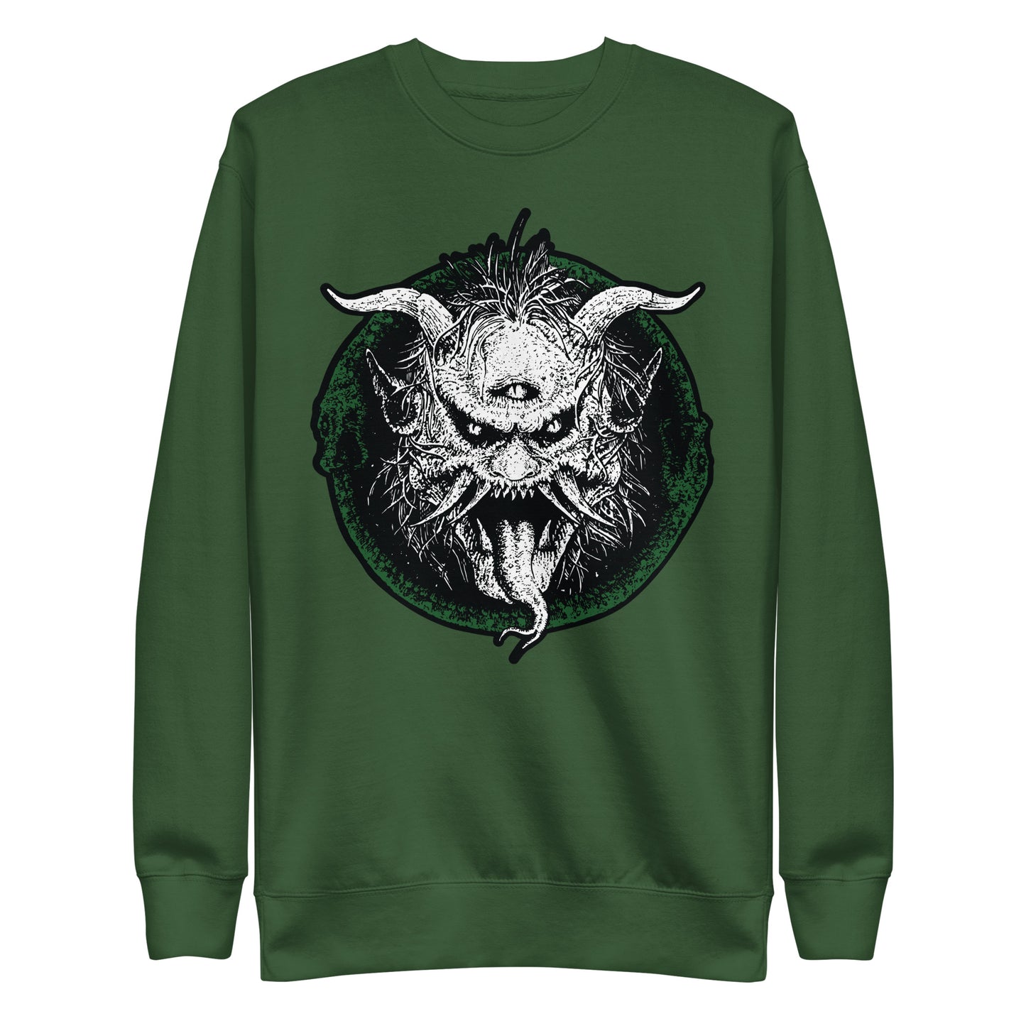 3 Eyed Demon - Unisex Premium Sweatshirt