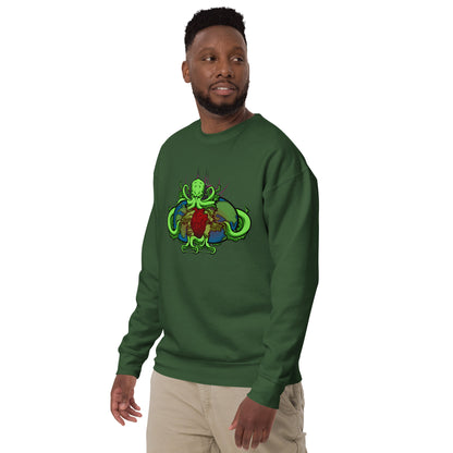 Cthulhu - Premium Unisex Crewneck Sweatshirt