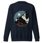 Treevy CROW - Premium Unisex Crewneck Sweatshirt
