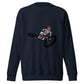 Skelton Rider - Premium Unisex Crewneck Sweatshirt