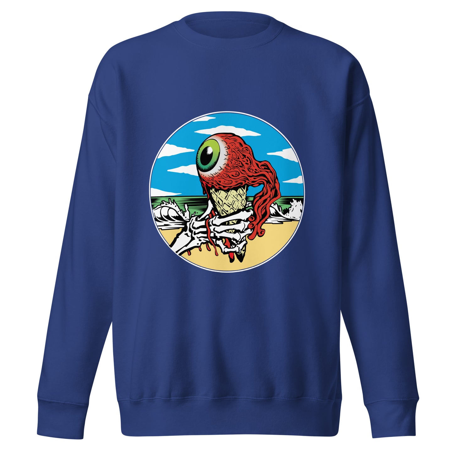 Cone Eye - Premium Unisex Crewneck Sweatshirt